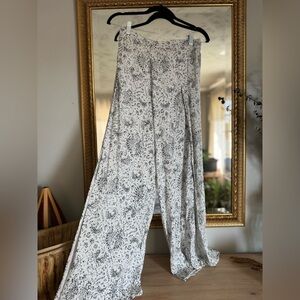 Indah Monochrome Floral Trousers